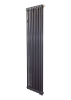 Стальной трубчатый радиатор отопления Arbonia 2180V 12 секций, нижнее подключение, с вентилем, антрацит фото 3
