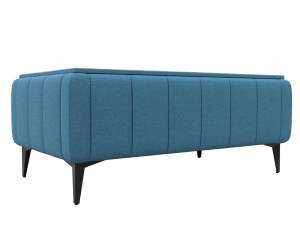 Стол журнальный Лига Диванов Лига-045 122356 амур голубой, рогожка 117x68x49