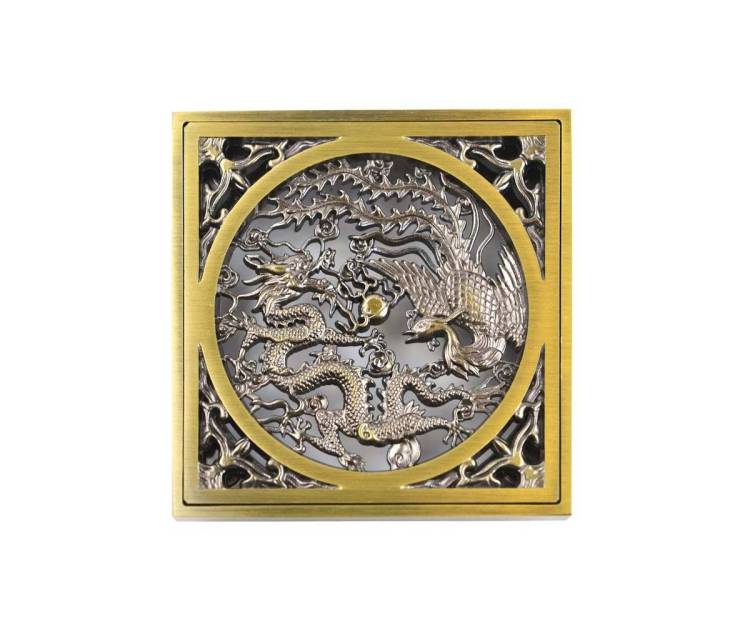 Решетка Bronze de Luxe 21986 дракон
