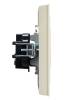 Розетка 1-местная IEK Brite BR-R10-10-K10-F бежевый фото 5