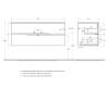 Тумба под раковину Cezares DUET-N-1200-2C-SO-PS-P Фисташковый софт, 120x45.7x50 фото 2