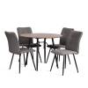 Стул Tetchair Bari 24644 серый, черный фото 10