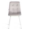 Стул Tetchair Chilly (mod. JSC-220) 24343 светло-серый, белый, велюр фото 5