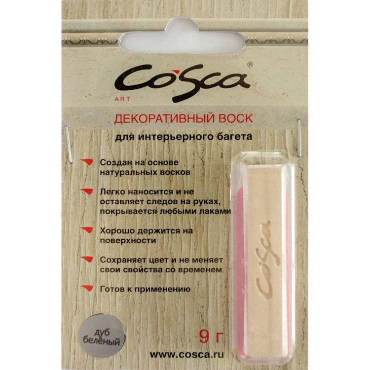 Воск мягкий Cosca Дуб Беленый