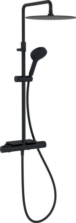 Душевая стойка Jacob Delafon Metro E26589-BL с полкой