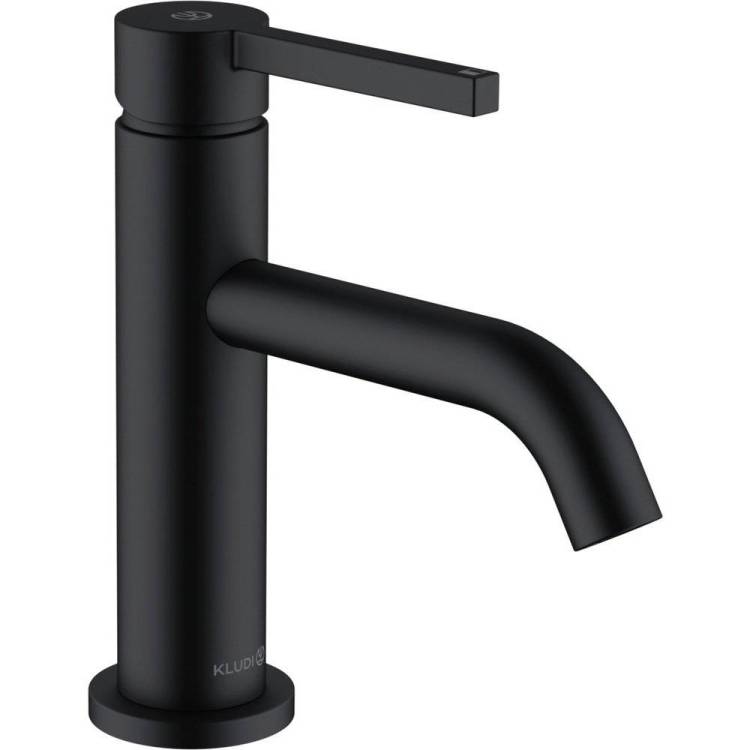 Смеситель для раковины Kludi Nova Fonte 200283915 Pura черный матовый