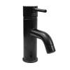 Смеситель для раковины Paini Cox 78PZ205 низкий, чёрный матовый PVD
