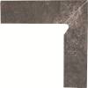 Плинтус Paradyz Viano Antracite Cokol Ciety Prawy 2-x элем 30x8.1