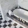 Керамогранит Плитка Антика Marble Black Motif №3 10x10 фото 3