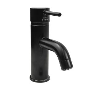 Смеситель для раковины Paini Cox 78PZ205 низкий, чёрный матовый PVD