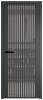 Межкомнатная дверь Profil Doors 3 AGP цвет профиля Серая ночь, стекло безопасное 6 мм комфорт серый 600x2000