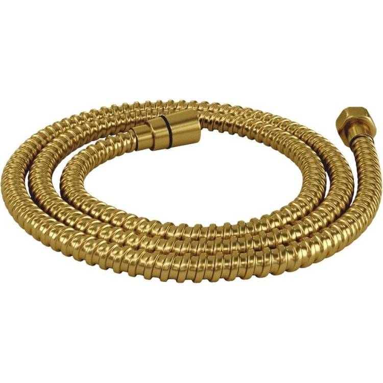 Душевой шланг Wasserkraft Aisch A237 5500, золотой матовый, 120 см