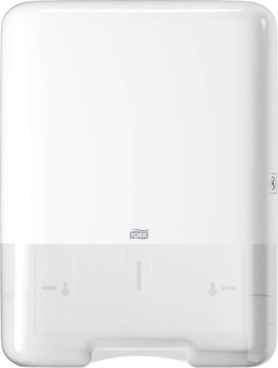 Диспенсер бумажных полотенец Tork Elevation Singlefold 553000 H3 белый