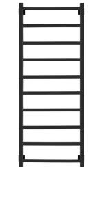 Полотенцесушитель электрический Secado Корато 4603777441708 1 120x50, L, черный матовый