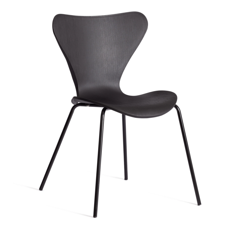 Стул Tetchair Jacobsen (mod DC 102-1) 21263 Black (Черный)/Black (Черный) 45x54.5x80