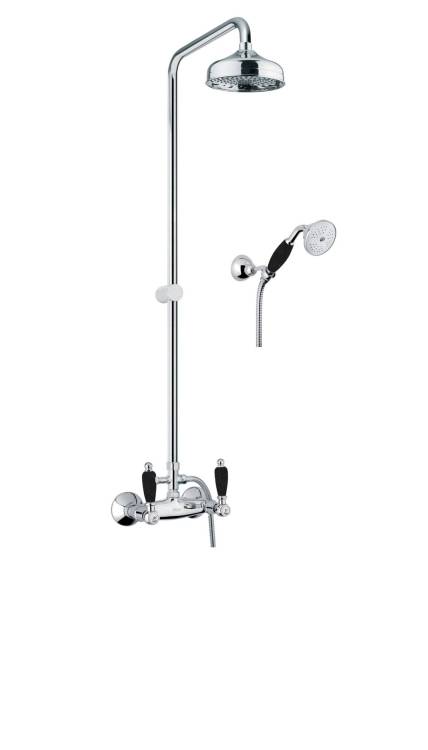 Душевая стойка Fiore Coloniale Black 22CR0620 хром