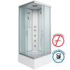 Душевая кабина Niagara Classic NG-1108-14G (900x900x2150) со средним поддоном (26см), с полкой фото 2