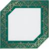 Декор Kerama Marazzi Клемансо HGD/D250/18000 зеленый 15x15