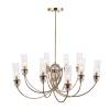 Большая хрустальная люстра на штанге ST Luce Элегра SL1402.203.10 фото 3