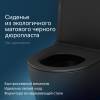 Унитаз подвесной Am.Pm Func C8F1701MBSC 54 см FlashClean с сиденьем микролифт, черный матовый фото 15