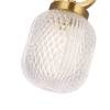 Светильник подвесной Crystal Lux CAROLINA SP1 V2 BRASS фото 3