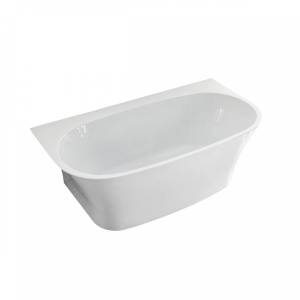 Акриловая ванна Vincea VBT-423-1700, 1700x900x600, цвет белый, слив-перелив в комплекте, хром