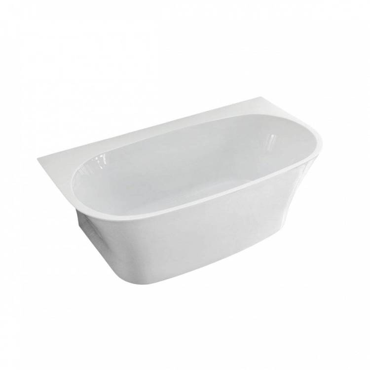 Акриловая ванна Vincea VBT-423-1700, 1700x900x600, цвет белый, слив-перелив в комплекте, хром