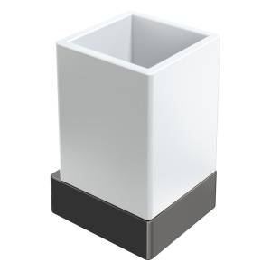 Стакан Boheme Qubic 10724-SGM Shine Gun Metal