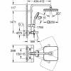 Душевая стойка Grohe Tempesta System Cube 250 26691001 с термостатом фото 3