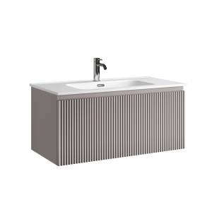 Тумба с раковиной Sancos Snob R 1.0 Doha Soft, 90x42.6
