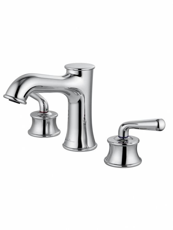 Смеситель для раковины Wonzon & Woghand WW-88159008-CR на 3 отверстия, хром