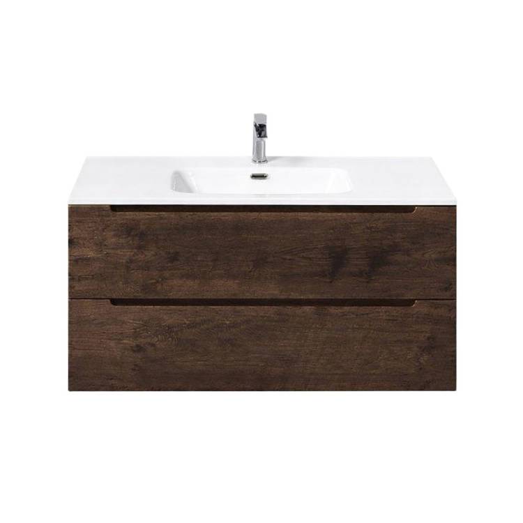 Тумба с раковиной BelBagno Etna 100 rovere moro
