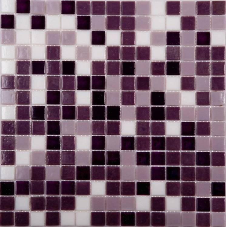 Мозаика NSmosaic Econom series MIX16 фиолетовый (бумага) 327x327