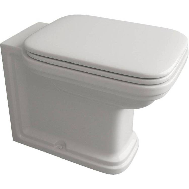 Унитаз приставной Kerasan Waldorf 411801 золото