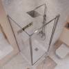 Душевой уголок Niagara Nova NG-66-10A-A100-34 профиль хром, стекло прозрачное, 100x100x195 фото 4