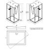 Душевая кабина Esbano ESKBB1280CKR фото 9
