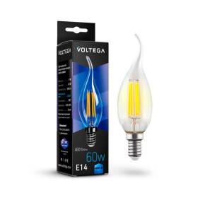 Светодиодная лампа Voltega Crystal Candle wind 6W 7018