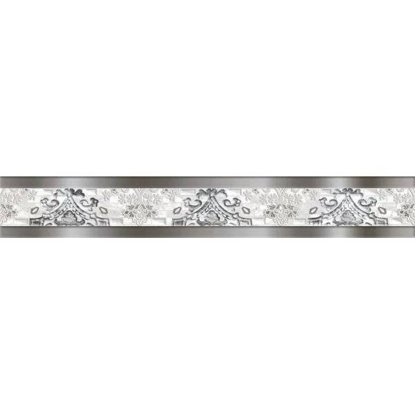 Бордюр Axima Венеция G Серая 9x60