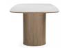 Керамический стол Notta Эллипсо 664910 snow white / дуб американский фото 3