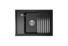 Мойка кухонная Granula Kitchen Space KS-7305 шварц