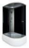 Душевая кабина Arcus Style S-09G L 80x120x215, фронтальные стекла - серые тонированные, задние - черные, левая