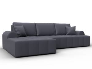 Диван угловой Лига Диванов Лига-080 134754L Серый