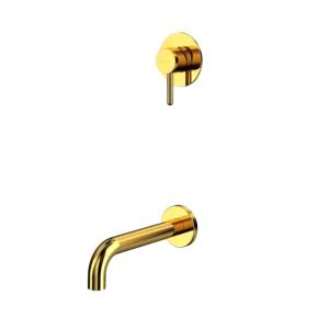 Душевая система WHITECROSS Y YSET03GL золотая, встраиваемая