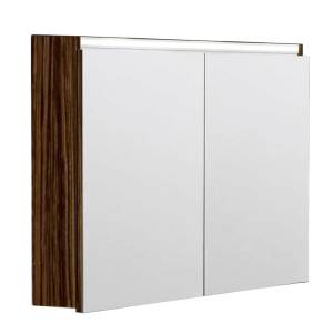 Зеркало-шкаф Armadi Art Vallessi 547-D 80 dark oak с подстветкой