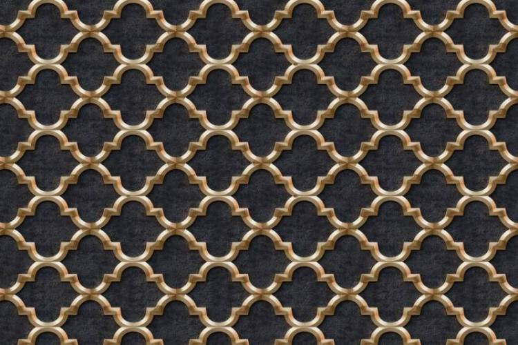 3D Фотообои Artegrafico «Роскошный орнамент» AM-027 канвас