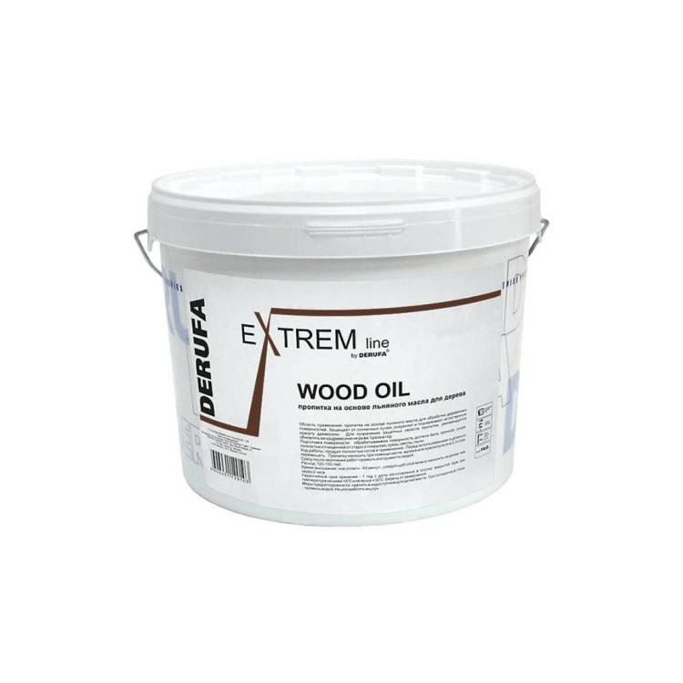 Пропитка для дерева Derufa Wood Oil Extrem 10 л
