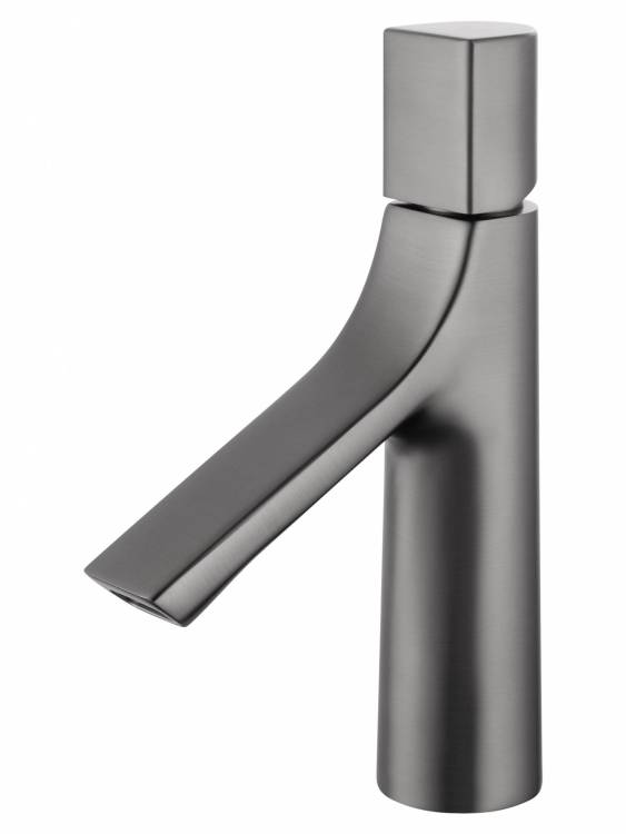 Смеситель для раковины Wonzon & Woghand WW-H010-BGG темный графит