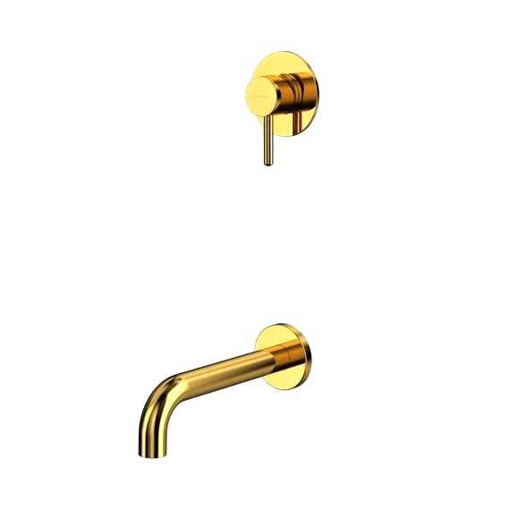 Душевая система WHITECROSS Y YSET03GL золотая, встраиваемая