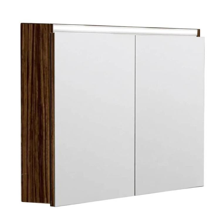 Зеркало-шкаф Armadi Art Vallessi 547-D 80 dark oak с подстветкой