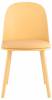 Стул Stool Group Fog SL-7022DP yellow 70139 пластик желтый с подушкой фото 2